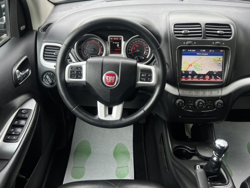 FIAT FREEMONT 2.0 MULTIJET 170 Cv 4x2 CUIR GPS CAMERA 7 PLACES SON ALPINE 88 500 Km - GARANTIE 1 AN