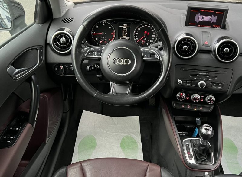 AUDI A1 SPORTBACK AMBITION LUXE 1.6 TDI 90 Cv 1ERE MAIN / BOITE AUTOMATIQUE 5 PORTES - GARANTIE 1 AN