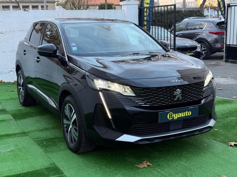 PEUGEOT 3008 - 2 1.2 PURETECH 130CH S&S ALLURE PACK EAT8 GARANTIE 12 MOIS 2022