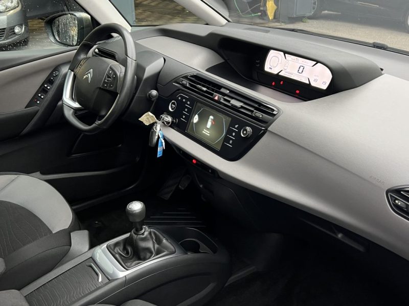 CITROEN C4 PICASSO II 1.6 E HDI 115 Cv 1ERE MAIN / ECRAN TACTILE BVM6 CRIT AIR 2 - GARANTIE 1 AN