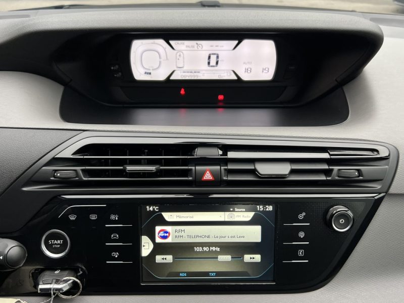 CITROEN C4 PICASSO II 1.6 E HDI 115 Cv 1ERE MAIN / ECRAN TACTILE BVM6 CRIT AIR 2 - GARANTIE 1 AN