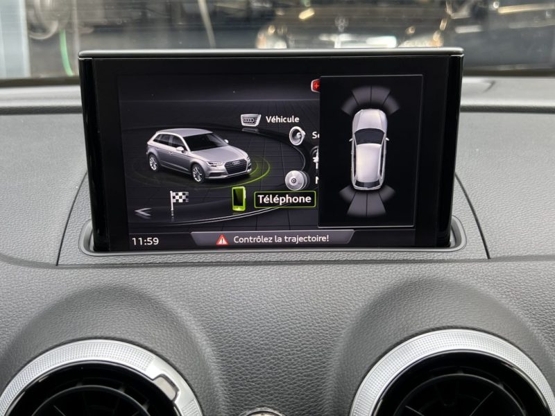 AUDI A3 III PHASE 2 SPORTBACK 1.0 TFSI 115 Cv 1ERE MAIN / GPS CRIT AIR 2 5 PORTES - GARANTIE 1 AN