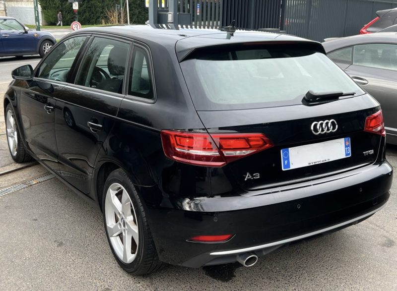 AUDI A3 III PHASE 2 SPORTBACK 1.0 TFSI 115 Cv 1ERE MAIN / GPS CRIT AIR 2 5 PORTES - GARANTIE 1 AN