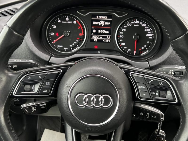 AUDI A3 III PHASE 2 SPORTBACK 1.0 TFSI 115 Cv 1ERE MAIN / GPS CRIT AIR 2 5 PORTES - GARANTIE 1 AN