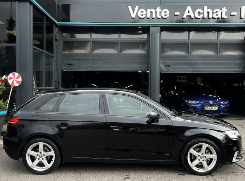 AUDI A3 III PHASE 2 SPORTBACK 1.0 TFSI 115 Cv 1ERE MAIN / GPS CRIT AIR 2 5 PORTES - GARANTIE 1 AN