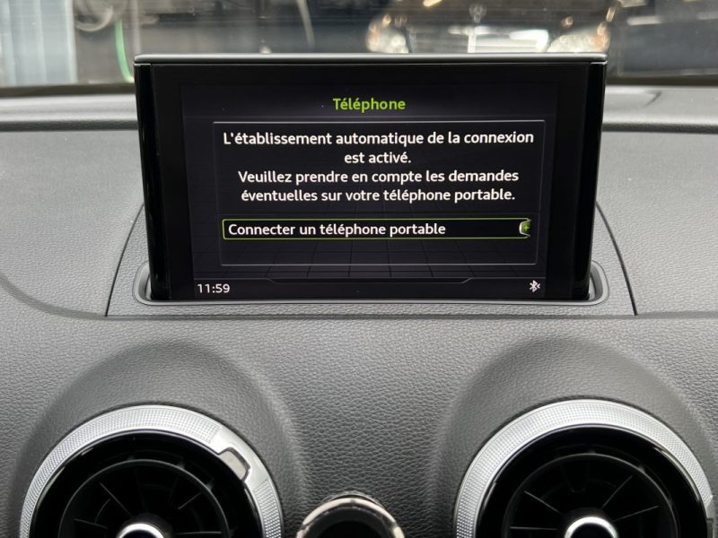 AUDI A3 III PHASE 2 SPORTBACK 1.0 TFSI 115 Cv 1ERE MAIN / GPS CRIT AIR 2 5 PORTES - GARANTIE 1 AN