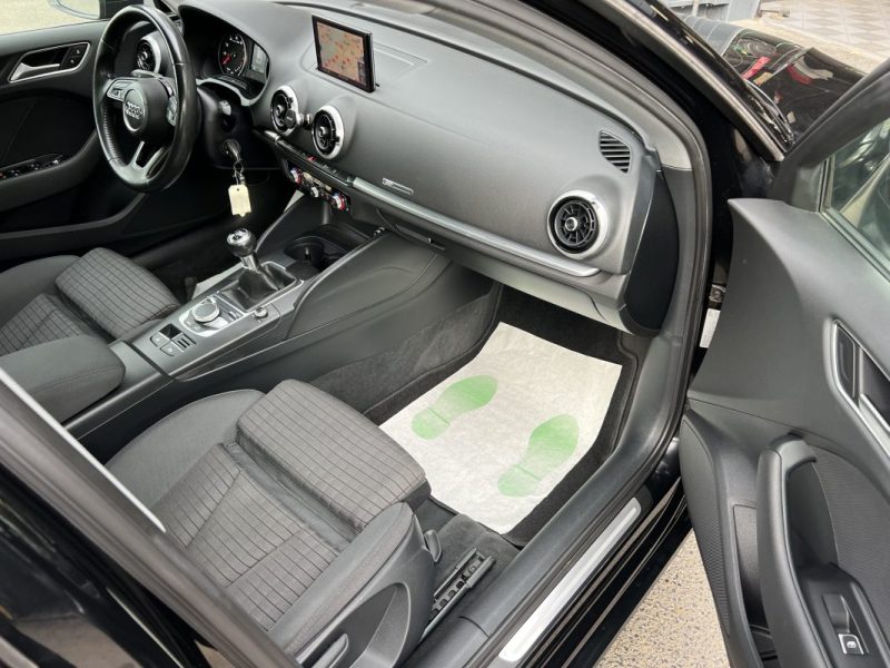 AUDI A3 III PHASE 2 SPORTBACK 1.0 TFSI 115 Cv 1ERE MAIN / GPS CRIT AIR 2 5 PORTES - GARANTIE 1 AN