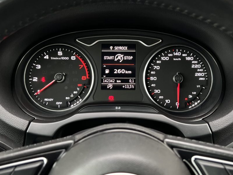 AUDI A3 III PHASE 2 SPORTBACK 1.0 TFSI 115 Cv 1ERE MAIN / GPS CRIT AIR 2 5 PORTES - GARANTIE 1 AN