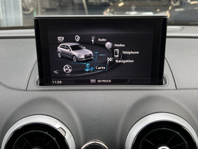 AUDI A3 III PHASE 2 SPORTBACK 1.0 TFSI 115 Cv 1ERE MAIN / GPS CRIT AIR 2 5 PORTES - GARANTIE 1 AN
