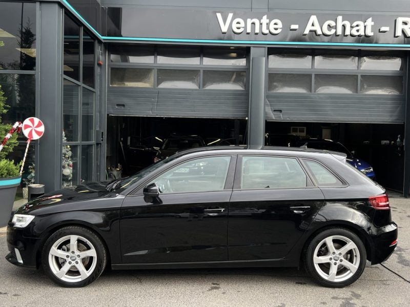 AUDI A3 III PHASE 2 SPORTBACK 1.0 TFSI 115 Cv 1ERE MAIN / GPS CRIT AIR 2 5 PORTES - GARANTIE 1 AN