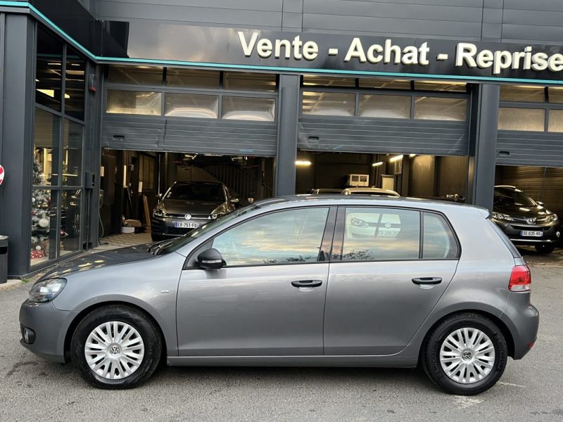 VOLKSWAGEN GOLF 6 VI 1.6 TDI 105 Cv 5 PORTES 76 900 Kms / CRIT AIR 2 - GARANTIE 1 AN