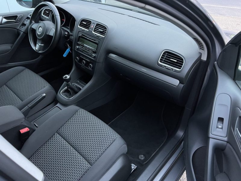 VOLKSWAGEN GOLF 6 VI 1.6 TDI 105 Cv 5 PORTES 76 900 Kms / CRIT AIR 2 - GARANTIE 1 AN