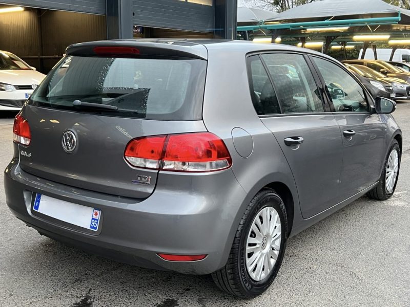 VOLKSWAGEN GOLF 6 VI 1.6 TDI 105 Cv 5 PORTES 76 900 Kms / CRIT AIR 2 - GARANTIE 1 AN