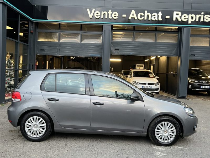 VOLKSWAGEN GOLF 6 VI 1.6 TDI 105 Cv 5 PORTES 76 900 Kms / CRIT AIR 2 - GARANTIE 1 AN