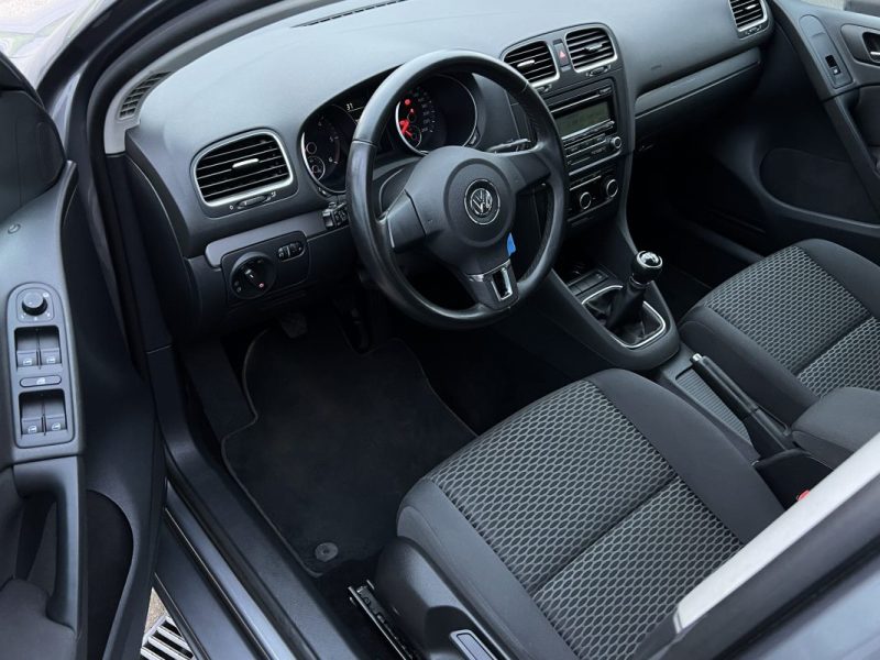 VOLKSWAGEN GOLF 6 VI 1.6 TDI 105 Cv 5 PORTES 76 900 Kms / CRIT AIR 2 - GARANTIE 1 AN