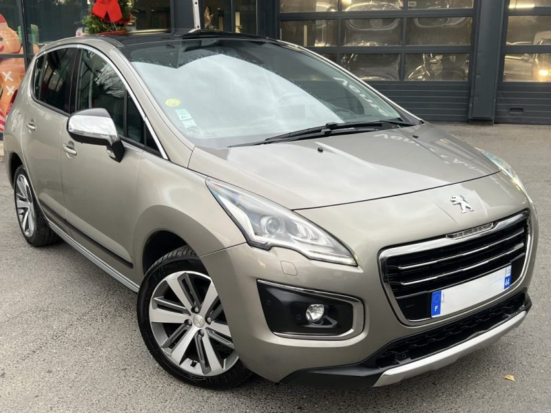 PEUGEOT 3008 (2) FELINE 1.6 Hdi 120 BOITE AUTO CUIR TOIT PANO ATTELAGE GPS CritAir2- GARANTIE 1 AN