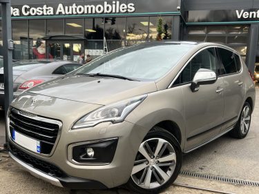 PEUGEOT 3008 (2) FELINE 1.6 Hdi 120 BOITE AUTO CUIR TOIT PANO ATTELAGE GPS CritAir2- GARANTIE 1 AN