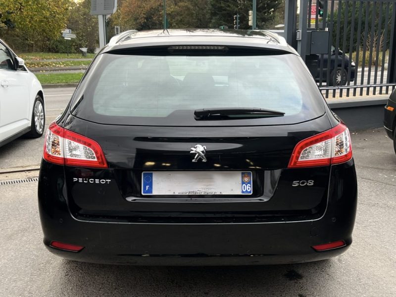 PEUGEOT 508 SW / BREAK PHASE 2 1.6 THP 165 Cv 1ERE MAIN / 89 900 Kms CRIT AIR 1 - GARANTIE 1 AN