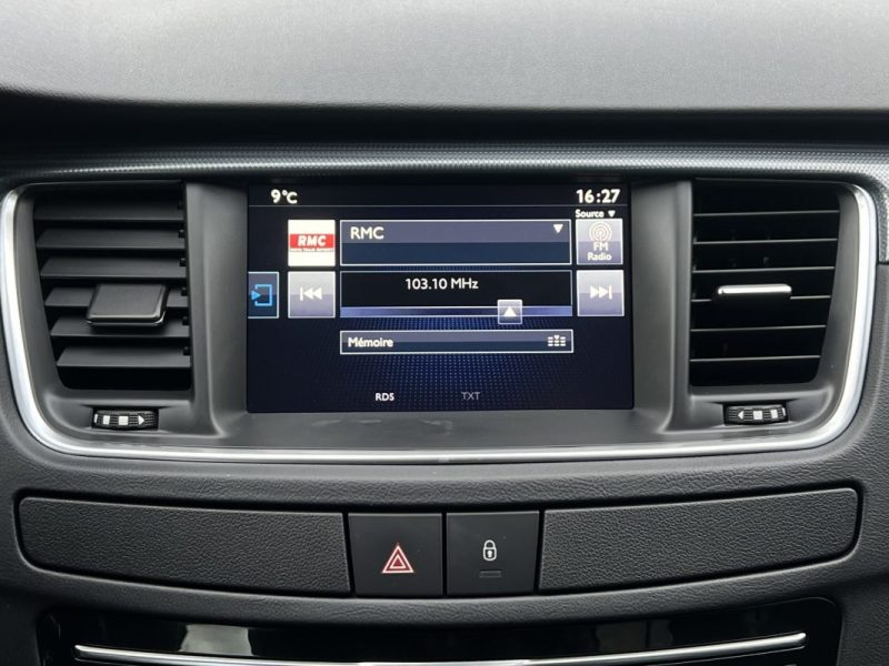 PEUGEOT 508 SW / BREAK PHASE 2 1.6 THP 165 Cv 1ERE MAIN / 89 900 Kms CRIT AIR 1 - GARANTIE 1 AN