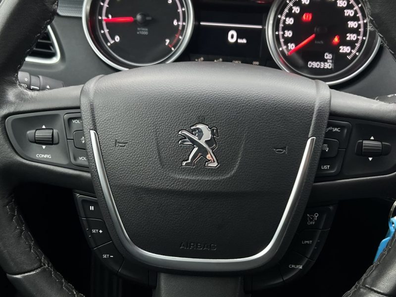 PEUGEOT 508 SW / BREAK PHASE 2 1.6 THP 165 Cv 1ERE MAIN / 89 900 Kms CRIT AIR 1 - GARANTIE 1 AN