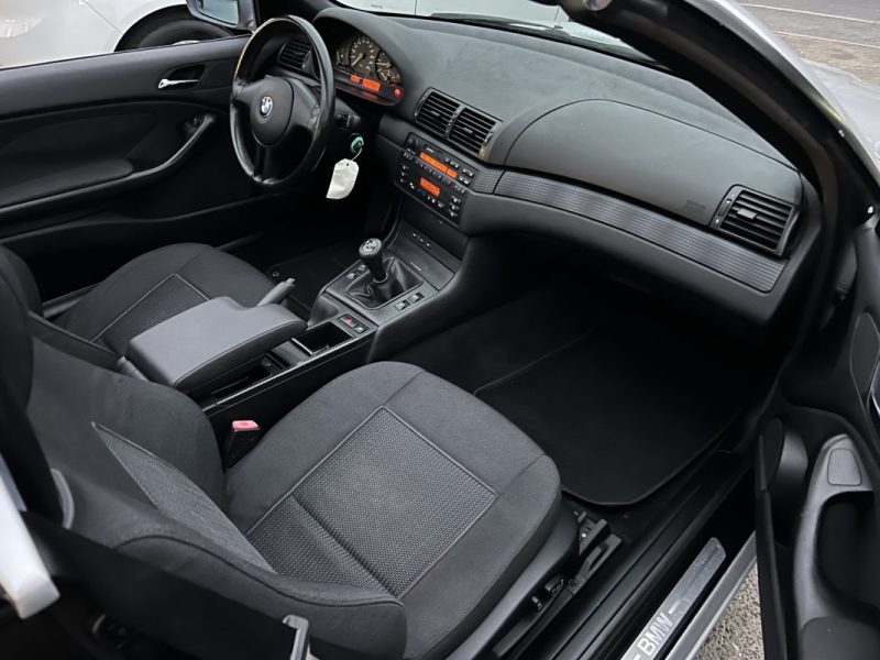 BMW SERIE 3 E46 CABRIOLET 318i 2.0i 143 Cv ORIGINE FRANCE - GARANTIE 1 AN