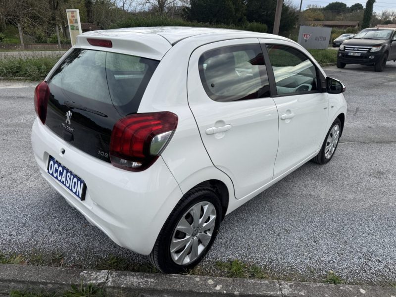 PEUGEOT 108 1.0 VTI STYLE BVA 5P MOTEUR TOYOTA
