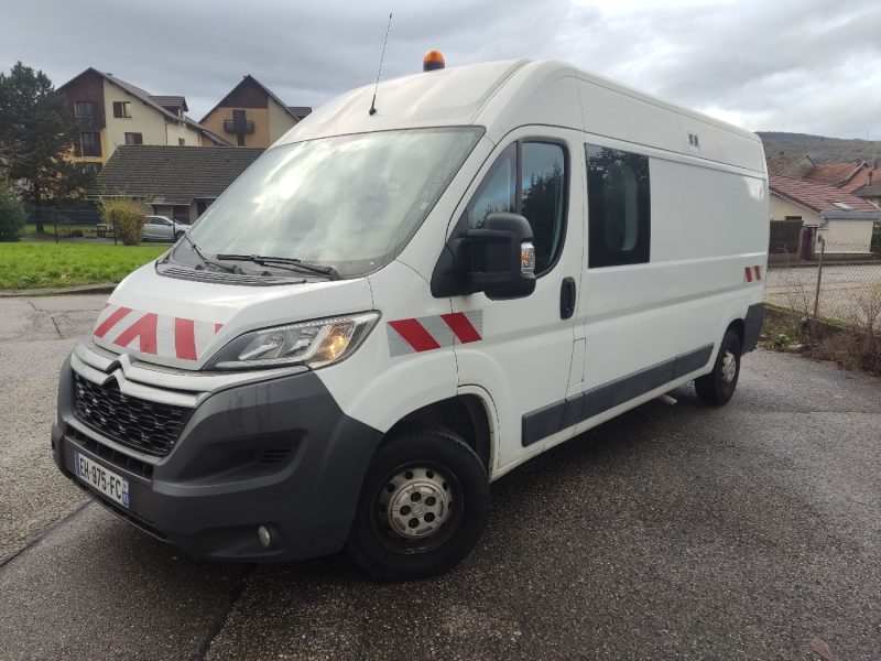 CITROEN JUMPER SECURIX  L3H2 2.0 BLUEHDI 130 CABINE APPROFONDIE CONFORT BVM6 7PLACES GARANTIE 6 MOIS  2016