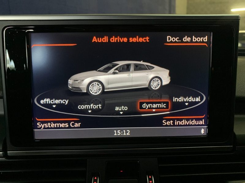 AUDI A7 3.0 V6 BITDI 326CH COMPÉTITION QUATTRO TIPTRONIC GRIS NARDO - FULL SUIVI AUDI 