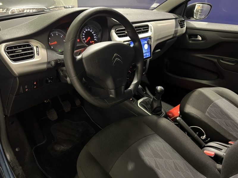 CITROEN C-ELYSEE BLUEHDI 100CH CONFORT / RIEN À PRÉVOIR / APPLE CARPLAY & ANDROÏD AUTO