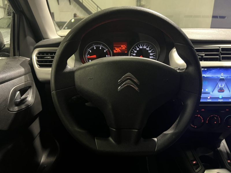 CITROEN C-ELYSEE BLUEHDI 100CH CONFORT / RIEN À PRÉVOIR / APPLE CARPLAY & ANDROÏD AUTO