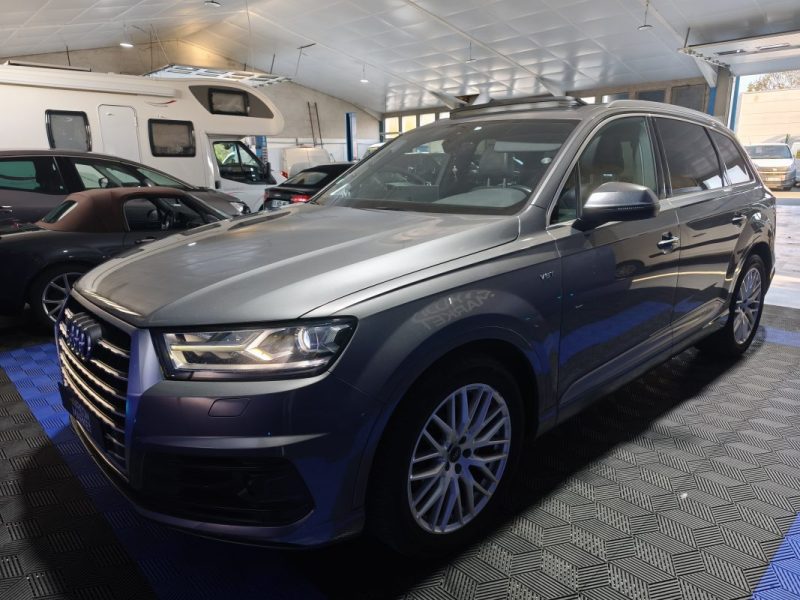  AUDI Q7 3.0 V6 TDI 272 CV QUATTRO FINITION S-LINE  3.0 V6 TDI 272CH CLEAN DIESEL QUATTRO TIPTRONIC 5 PLACES 2016