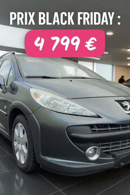 PEUGEOT 207 1.6 EHDI FAP OUTDOOR 2012 TOUTES OPTIONS GARANTIE 6MOIS
