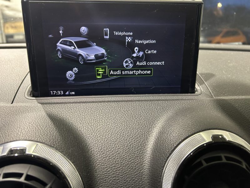AUDI A3 2.0 TDI 150 S LINE S TRONIC CARPLAY SUIVI COMPLET