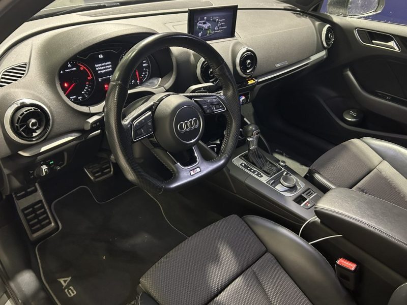 AUDI A3 2.0 TDI 150 S LINE S TRONIC CARPLAY SUIVI COMPLET
