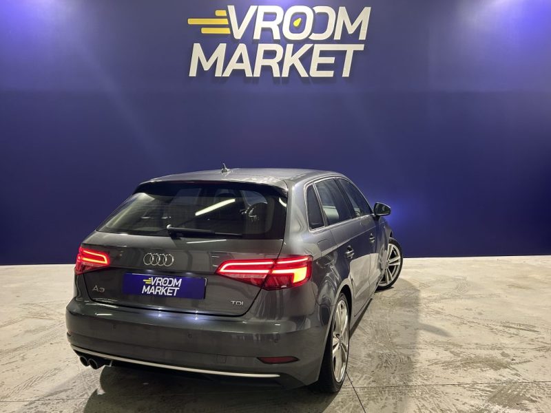 AUDI A3 2.0 TDI 150 S LINE S TRONIC CARPLAY SUIVI COMPLET