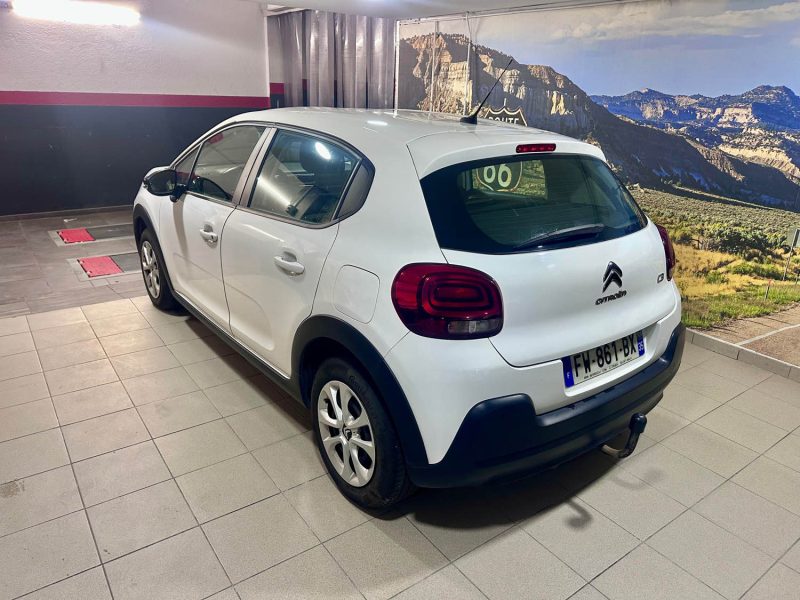 CITROEN C3 1.5 BLUEHDI 100CH 12/2020 PRIX HT 4991 EUROS