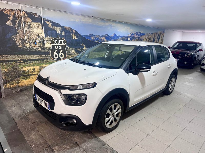 CITROEN C3 1.5 BLUEHDI 100CH 12/2020 PRIX HT 4991 EUROS