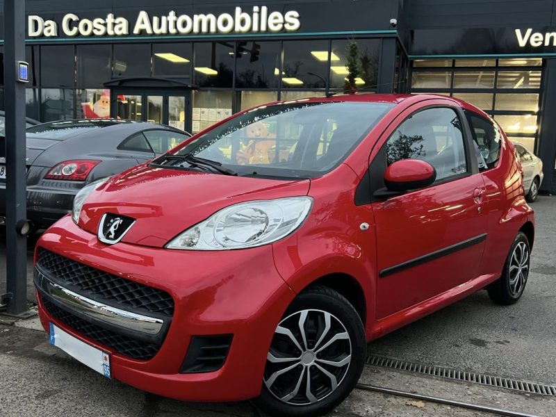 PEUGEOT 107 1.0 68 Cv MOTEUR A CHAINE / CLIMATISATION BLUETOOTH 46 500 Kms - GARANTIE 1 AN