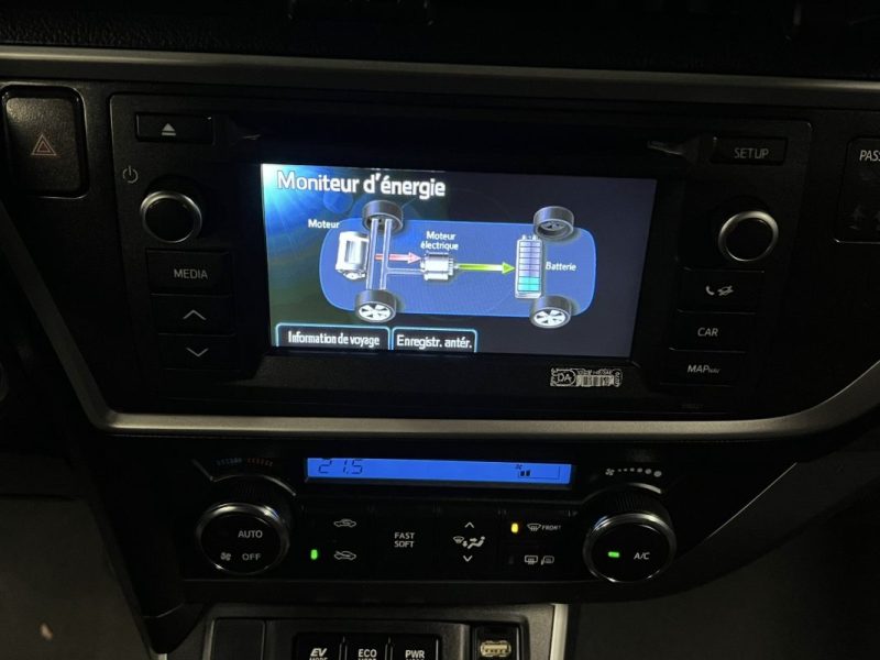 TOYOTA AURIS HYBRID HSD 1.8 VVT-i 136 Cv BOITE AUTO CAMERA RECUL CRIT AIR 1 - GARANTIE 1 AN