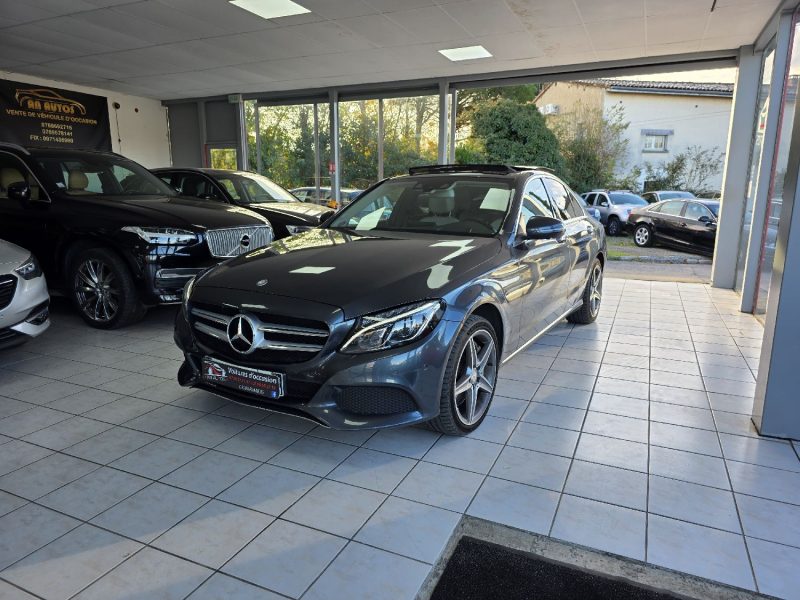 MERCEDES CLASSE C 350 HYBRIDE FASCINATION 7G-TRONIC PLUS 2015 157000KM GARANTIE 1 AN 