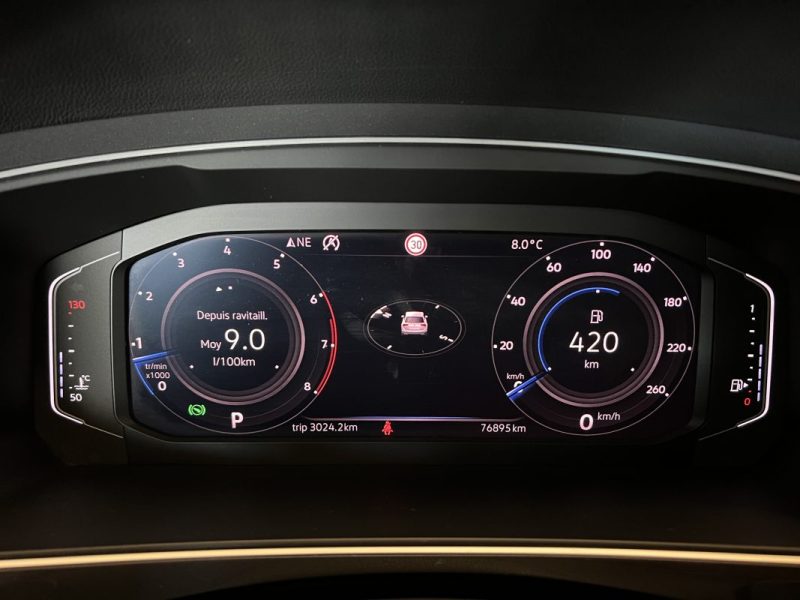 VOLKSWAGEN TIGUAN II 1.5 TSI150CH CARAT DSG7 - SUIVI FACTURES - 77500KM - GPS