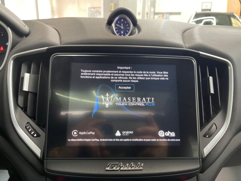 MASERATI GHIBLI III GARANTIE 24 MOIS 3.0 V6 DIESEL 275ch FULL, HISTORIQUE COMPLET, ORIGINE FRANCE