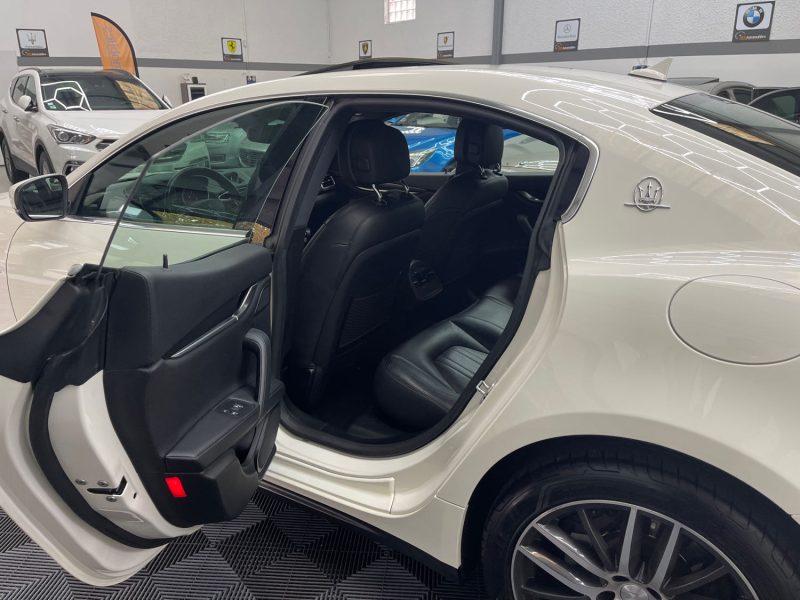 MASERATI GHIBLI III GARANTIE 12 MOIS 3.0 V6 DIESEL 275ch FULL, HISTORIQUE COMPLET, ORIGINE FRANCE