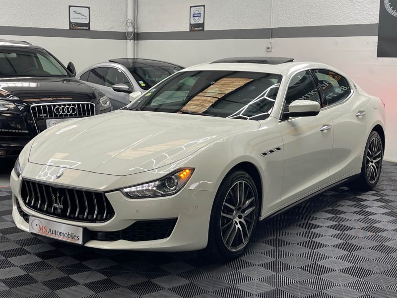 MASERATI GHIBLI III GARANTIE 12 MOIS 3.0 V6 DIESEL 275ch FULL, HISTORIQUE COMPLET, ORIGINE FRANCE