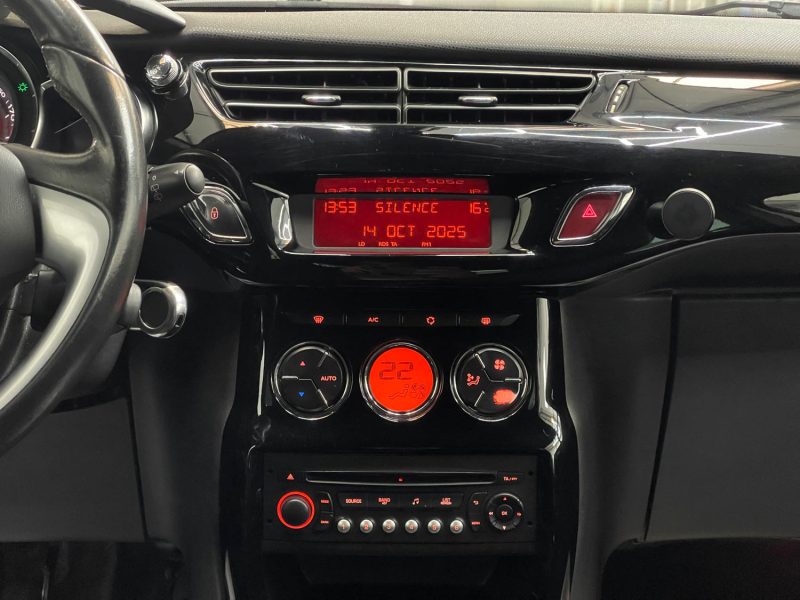 CITROEN DS3 GARANTIE 12 MOIS 1.6 VTI 120CH SO CHIC 1ERE MAIN SUPER ETAT