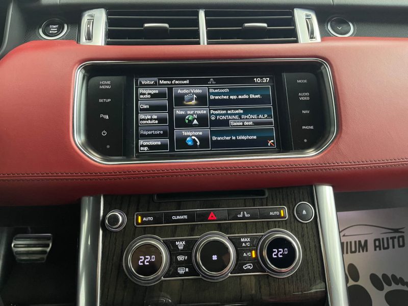 LAND ROVER RANGE ROVER SPORT II TDV6 3.0 HSE 258ch GARANTIE 12 MOIS HISTORIQUE COMPLET SUPER ETAT 