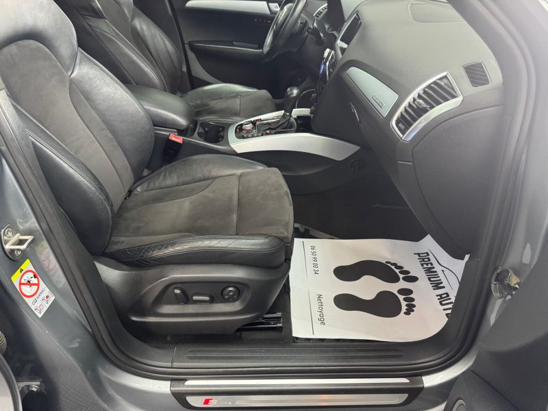 AUDI Q5 3.0 V6 TDI 240ch  S LINE QUATTRO STRONIC GARANTIE 12 MOIS, ORIGINE FRANCE, SUPER ETAT 