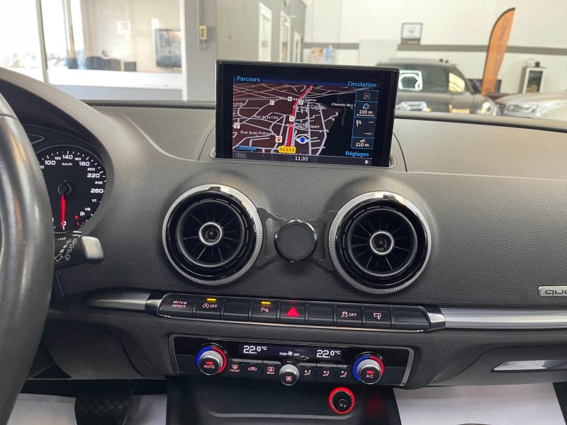 AUDI A3 SPORTBACK 2.0 TDI 184ch AMBITION LUXE FULL QUATTRO S-TRONIC6 GARANTIE 12 MOIS