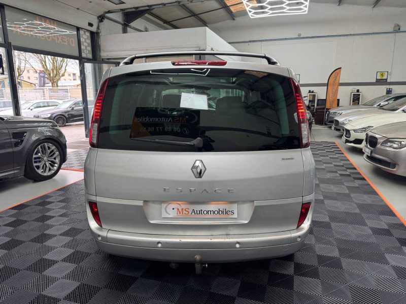 RENAULT ESPACE IV 2.0 DCI 175ch INITIALE BVA 6PL GARANTIE 12 MOIS HISTORIQUE COMPLET 2EME MAIN 🇨🇵
