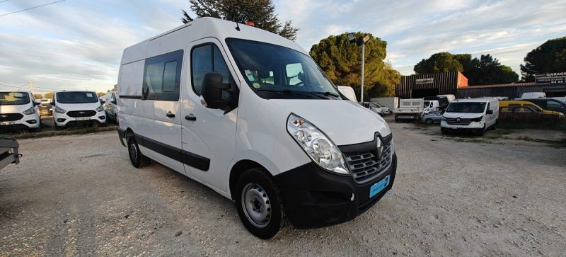 RENAULT MASTER F3500 L2H2 2.3 DCI 130CH CABINE APPROFONDIE GRAND CONFORT EURO6 2019